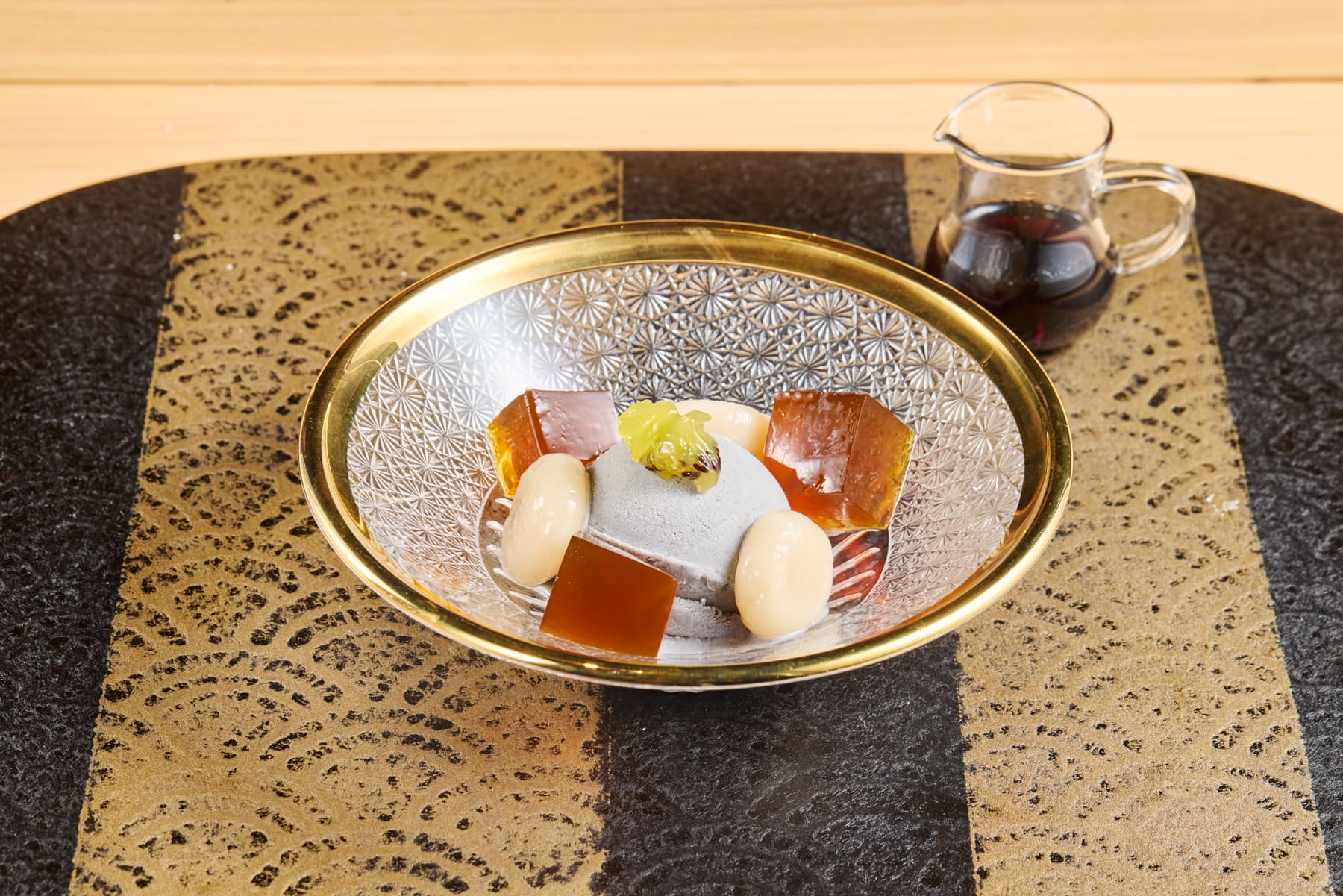 プリンあんみつ